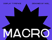 Macro - Free Display Font