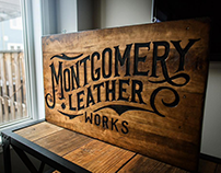 Montgomery Leather Works Branding