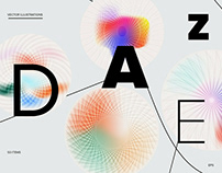 Daze - Radial Graphics by YouWorkForThem