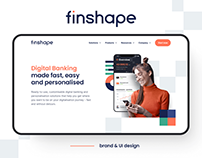 Finshape - Brand & UI design