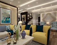 Modern Villa Reception Design