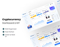Cryptocurrency Dashboard UI Design Template
