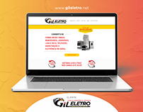 Website One Page - Gil Eletro