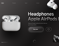 Концепт для Headphones Apple AirPods Pro
