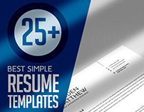 Best Simple Resume Templates (25+)