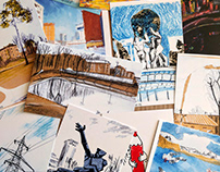 Postcards For Illustrators Market