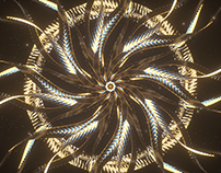 C4D kaleidoscope vision