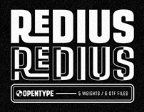 Redius - Typeface