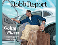 Robb Report Spring Fashion Issue Cover