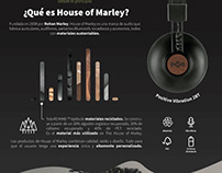 Infografia The house of Marley