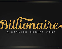 Billionaire - A Stylish Script Font
