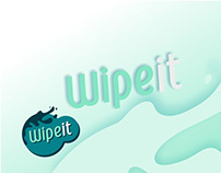 Wipe it - logo for hygiene products