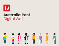 Australia Post — Digital Wall
