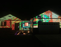 Projection Mapped House
