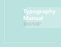 Typography Manual Booklet