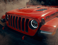 Jeep Wrangler Rubicon CGI