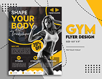Gym flyer design