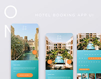 Hotel Booking App Design