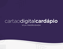 Cartão Digital Interativo com Cardápio