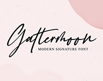 gattermoon | Signature Font