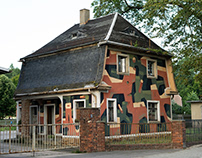 Painted house – mural for IBUG Festival