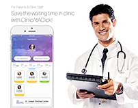 ClinicAtAClick User Interface Design