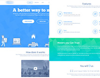 Movers landing Page