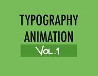 Typography Animation - Volume 1