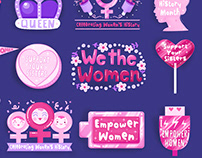 Snapchat Women's History Month Stickers
