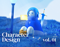 3D Character Design vol. 01
