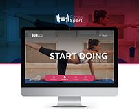 Fitness Sport Web Design