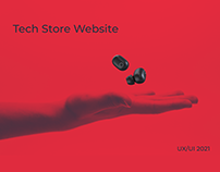 Tech Store Website UXI
