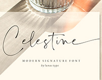 Celestine Modern Signature Font