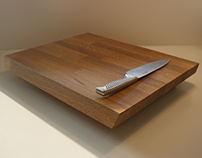 Solid Oak cutting board