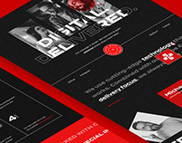 Creative/Development Digital Agency Landing page