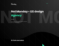 UX & UI design | Not Monday agency