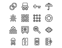 Free Security Icons Set 02