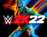 WWE 2K22 KEY ART
