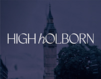 High Holborn Casual Wine Bar Brand Identity