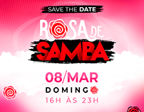 Evento Rosa de Samba