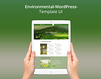 Environmental Web UI Concept PSD