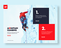 Mountain Climbing Website Design