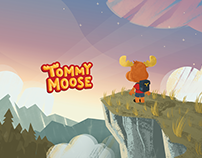 Tommy Moose Brand and Character Design