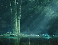 Kodama Forest Unreal Engine 5