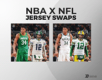 NBA X NFL Jersey Swaps