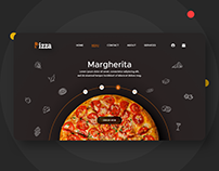 Order Pizza online UI concept