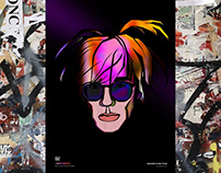 Andy Warhol Procreate Illustration