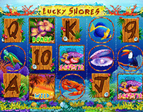 Slot machine - "Lucky Shores"