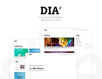 DIA - Free Personal and portfolio wordpress theme