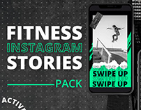 Fitness Instagram Stories Pack| Movavi Effects Store